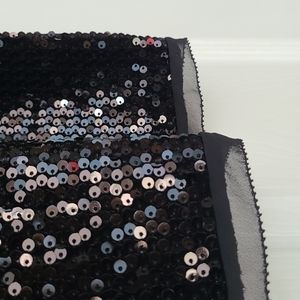 🌟Worthington black sequin blouse